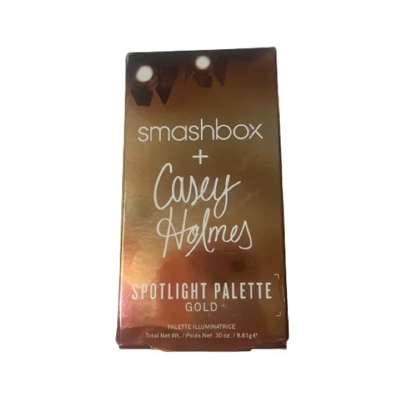 NIB Smashbox x Casey Holmes Spotlight Palette Gold - Picture 5 of 5